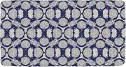 Navy Pattern Travel Toddler Bed Sheet Washable Cot Sheet for Toddler Floor Bed for Toddlers Daycare Cot 50'' x 25'' (Sheet,Bed Not Included)