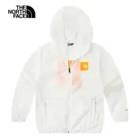 在飛比找Yahoo奇摩購物中心優惠-【The North Face 官方旗艦】北面兒童白色防風防