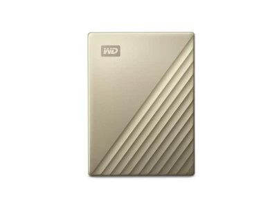 WD 4TB My Passport Ultra Portable Storage External Hard Drive USB-C Gold USB 3.1
