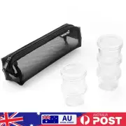 Camping Spice Kit with 5 Seasoning Bottles Travel Spice Holder Hiking Spices Set