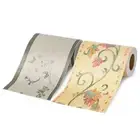 Embossing Waist Line Wallpaper Baseboard Wall Border Stickers Skirting Line