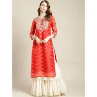在飛比找ETMall東森購物網優惠-印度進口棉紗民族風服飾雙層刺繡