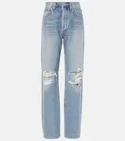 [Agolde] Agolde Kelly high-rise straight jeans L blue