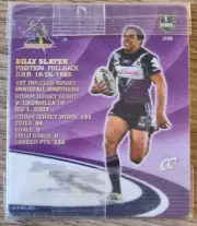 NRL Samboy The Footy Frames Tazo ~ Billy Slater ~ Melbourne Storm ~ B 27/64
