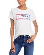 Mother The Boxy Goodie Goodie Graphic Tee