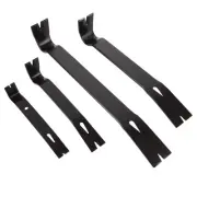 4 PCS Flat Pry Bar Set 15",12",9",7" Heavy Duty Nail Puller, Utility Claw Bar...
