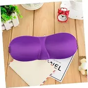 Baluue Sleep Mask Elastic Strap Eye Shades for Sleep Mask Soft Travel Eye Patches Night Mask Eye Mask Cold Night Blindfold Cover Contoured Eye Mask Purple