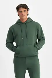 [Bonds] Bonds Sweats Essential Fleece Hoodie in Woodlands Size: Large L Woodlands