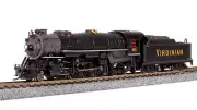 Broadway Limited N USRA 2-8-2 Heavy Mikado Virginian VGN #463 DCC/SND LED 7840