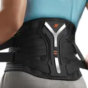 Back Brace for Lower Back Pain Relief with Y-Shaped Bionic Support System, Br...