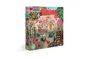 eeBoo: English Cottage Puzzle (1000pc Jigsaw)