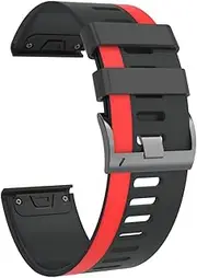 [DJDLFA] 20 26mm Smart Watchband Straps For Garmin Fenix 6 6XPro 5X 5 Plus 3 3HR Forerunner 935 945 Quick Release Strap Silicone Bracelet
