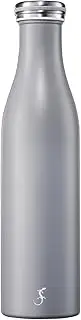[Lurch] Stainless Steel Insulated Flask 0.75 L in Jura Grey - Perfect for Any Activity