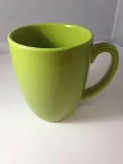 Corelle South Beach Lime Green Coffee Cup Mug 11 oz