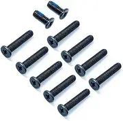 Gintai 11PCS（ 9 Long 2 Short） Lower Bottom Base Cover Case Screws Replacement for ASUS TUF FA706 FX706