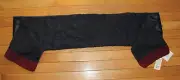 New With Tags Women's Clifford & Wills Mohair Acrylic Navy Blue Maroon 63" Scarf