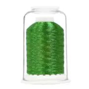 Hemingworth Machine Embroidery Polyester Thread Emerald Metallic 700m