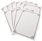 Tofficu Certificate Paper A4 15 Sheets Blank Paper for Graduation Diplomas Awards Printing DIY Handwritten