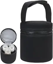 Insulated Breast Milk Bag - Insulated Bottle Bags | Milk Bottle Bags With Detachable Strap, Travel Breast Milk Portion, Bottle Cooler Bag Fits 2