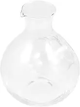 LALADEFIEE 400ml Japanese Crystal Glass Wine Decanter Beverage Container Smooth for Easy Cleaning