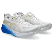 ASICS Men's Gel-Kayano 31 Running Shoes, White/Breeze