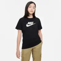 在飛比找momo購物網優惠-【NIKE 耐吉】上衣 大童 女童 短袖上衣 運動 G NS