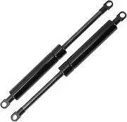 X AUTOHAUX 250mm/9.84" Gas Struts 800N Gas Springs Black Carbon Steel 2 Pcs RV Car Toolbox Lid Storage Box Cover Cabinet Door Cover