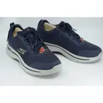 SKECHERS GOWALK ARCH FIT 男款 健走鞋 4E超寬楦 26.5(US8.5) 216116NVGD