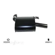 Redback Sports Pipes to suit Comm VE Sv6 3.6L Twin 2 1/4" Sedan RHS Rear Single Out - STR159