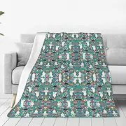Dog- Ultra-Soft Micro Fleece Blanket - Cozy and Lightweight Seasons