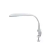Stella Edge Premium 10W LED Desk Clamp Task Lamp - White - Adjustable Dimmabl...