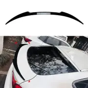 1pc Gloss Black Rear Trunk Spoiler Lip Wing Fit For BMW X6 F16 X6M 2014-2020 (for: BMW)