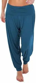 [Prime fashions] Ladies Harem Trousers - Women's Full-Length Stretch Casual Pants