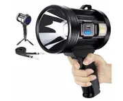Portable Pocket Flashlight LED Torch with Scale Key Chain 500LM 3 Modes Waterproof Multifunction for Indoor Outdoor