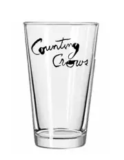 Counting Crows - Rock and Roll - 16 oz Pint Beer Glass Barware Seltzer Cocktail