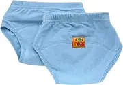 Bright Bots Potty Training Pants, Medium, Pale Blue, Pack of 2