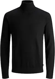 [JACK & JONES] Men's Jjeemil Knit Roll Neck Noos Turtleneck