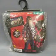 NWT Mens Suicide Squad Killer Croc Rubie's Halloween Costume Size XL 40 - 42