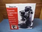 NEW NOS Magic Chef Espresso Cappuccino Maker 2-4 Cups Coffee Home Easy Clean