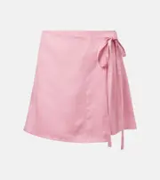 [Asceno] Asceno Positano linen miniskirt AU 8 pink