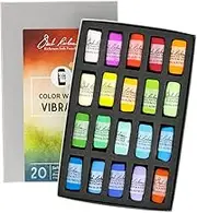 Jack Richeson 422950 Hand Rolled Soft Pastels Color Wheel: Vibrant Piece Set, 20 Count (Pack of 1)