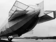The Airship Zeppelin Lz 4 At Lake Constance 2 Aviation History Old Photo