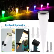 LED Solar Power Wall Lights Outdoor Garden Yard Fence Deck Ground lawn Lights
