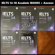 2024 AU STOCK LATEST NEW Cambridge IELTS 14-18 Academic Books with Answer Key