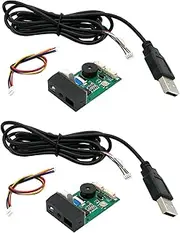Mellisso 2X GM67 1D/2D USB UART Barcode Scanner QR Code Scanner Module Reader