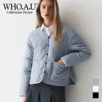 在飛比找蝦皮商城優惠-[WHO.A.U] Steve 絎縫夾克 | WHJJE12