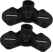 2pcs Speaker Base Durable Support Tray for Sound Equipment Stable and Unique Design for Home Audio Systems and Stage Performances