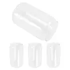 2X(4 Pack Can Shape Glass Fashion Water Milk Juice Simple Juice Cup Glass8191