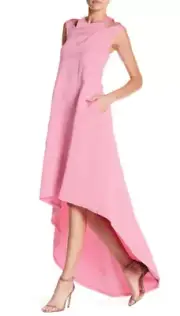 Zac Posen Womens Sunset Pink Brooke Dress L40305 Size 6