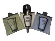 Trash bag & scoop pouch , canvas ,metal detecting, minelab, gold ,treasure